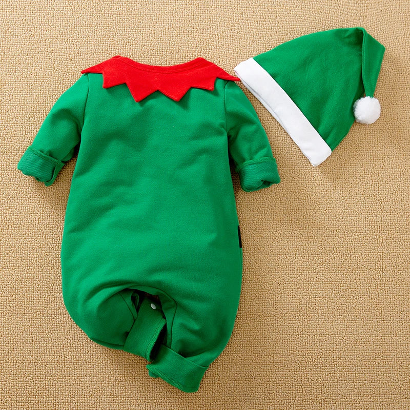 Spring And Autumn Long Sleeve Baby Jumpsuit