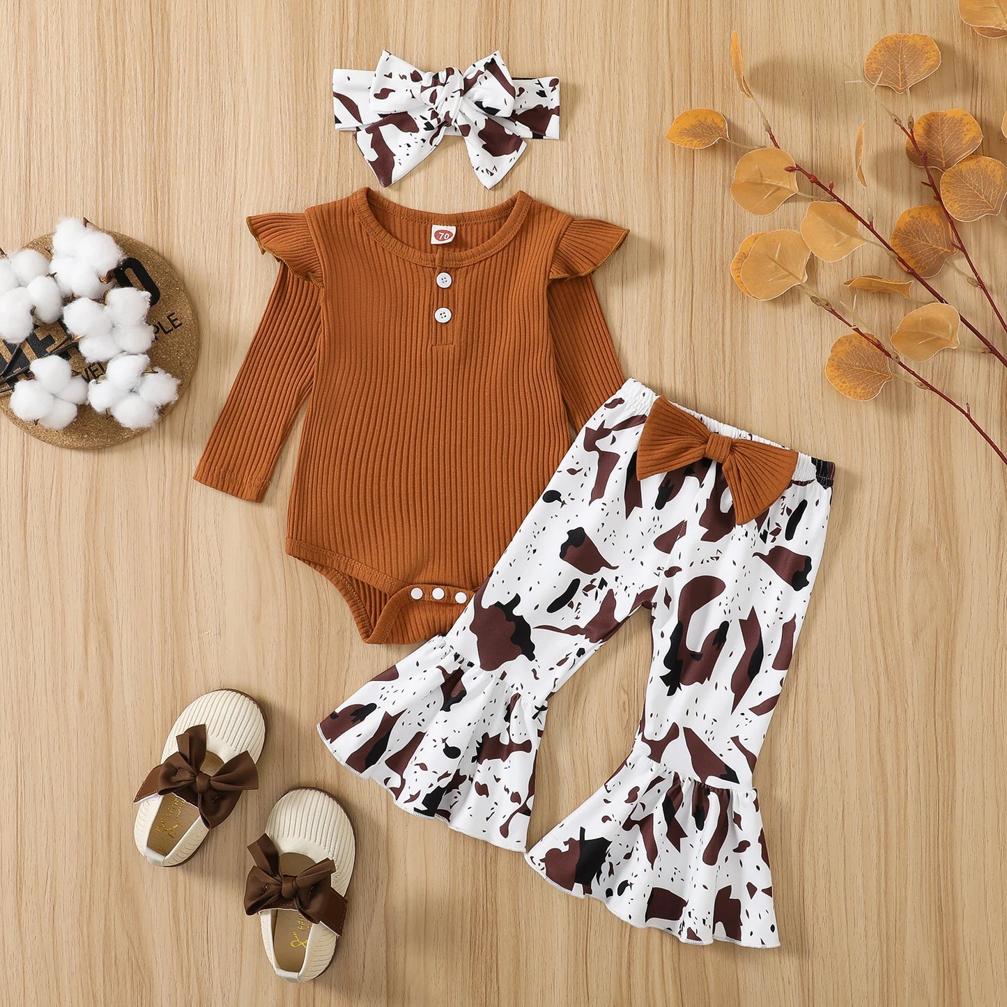 Newborn Infant Baby Girl Clothes Set