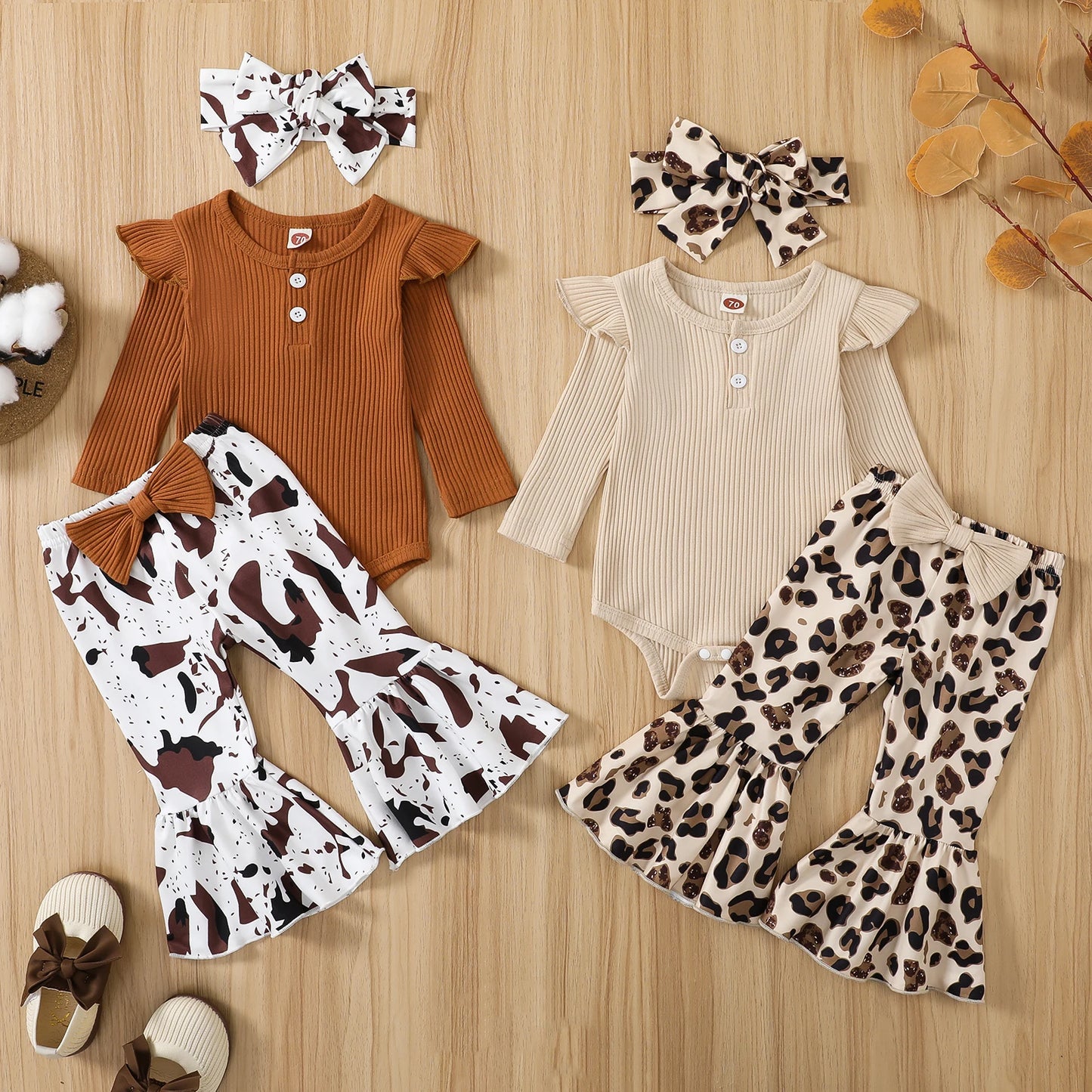 Newborn Infant Baby Girl Clothes Set