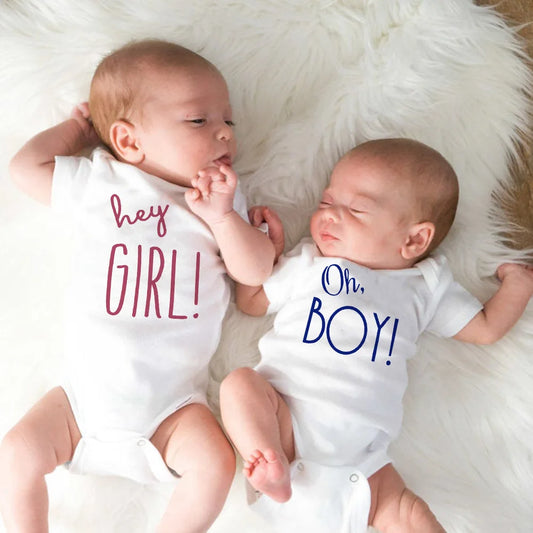 Twin Girl & Twin Boy Matching Clothes