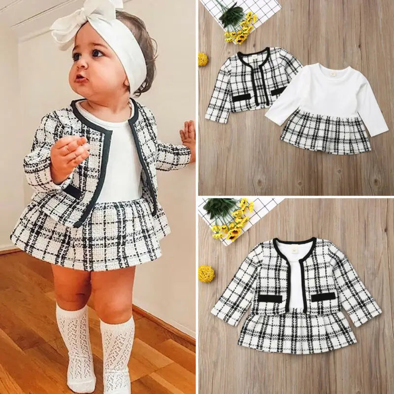 Autumn Winter Party Baby Clothes