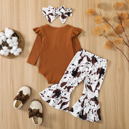 Newborn Infant Baby Girl Clothes Set