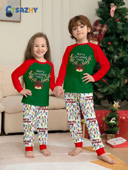 Family Matching Christmas Pajamas Set